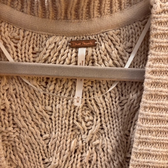 Free people chunky knit long cardigan NWT - Picture 4 of 11